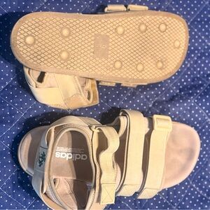Adidas Sandals - Cream. *MAKE AN OFFER. MUST SELL!!*